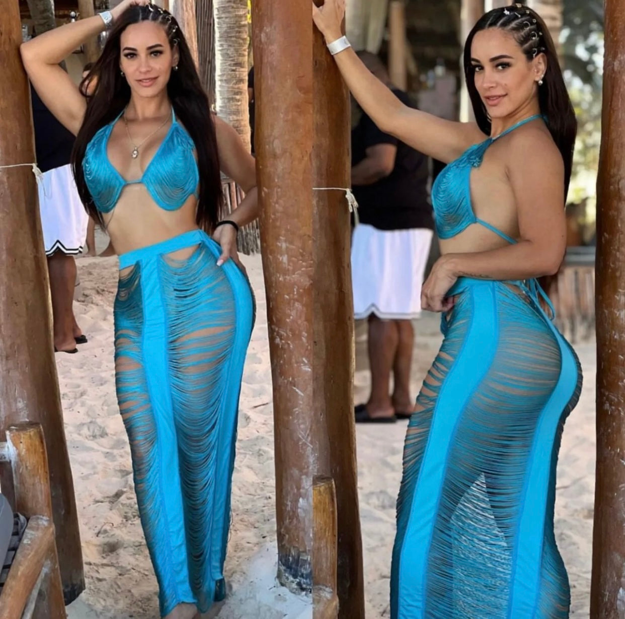 Summer Skirt Set Turquesa