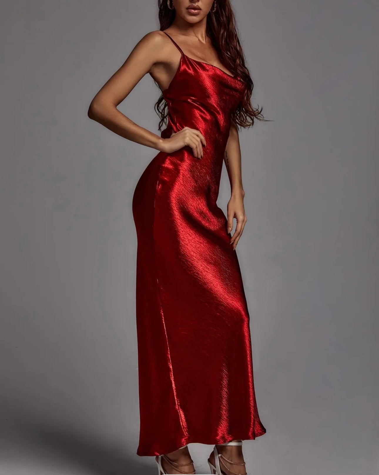 Elegance Maxi Red Dress