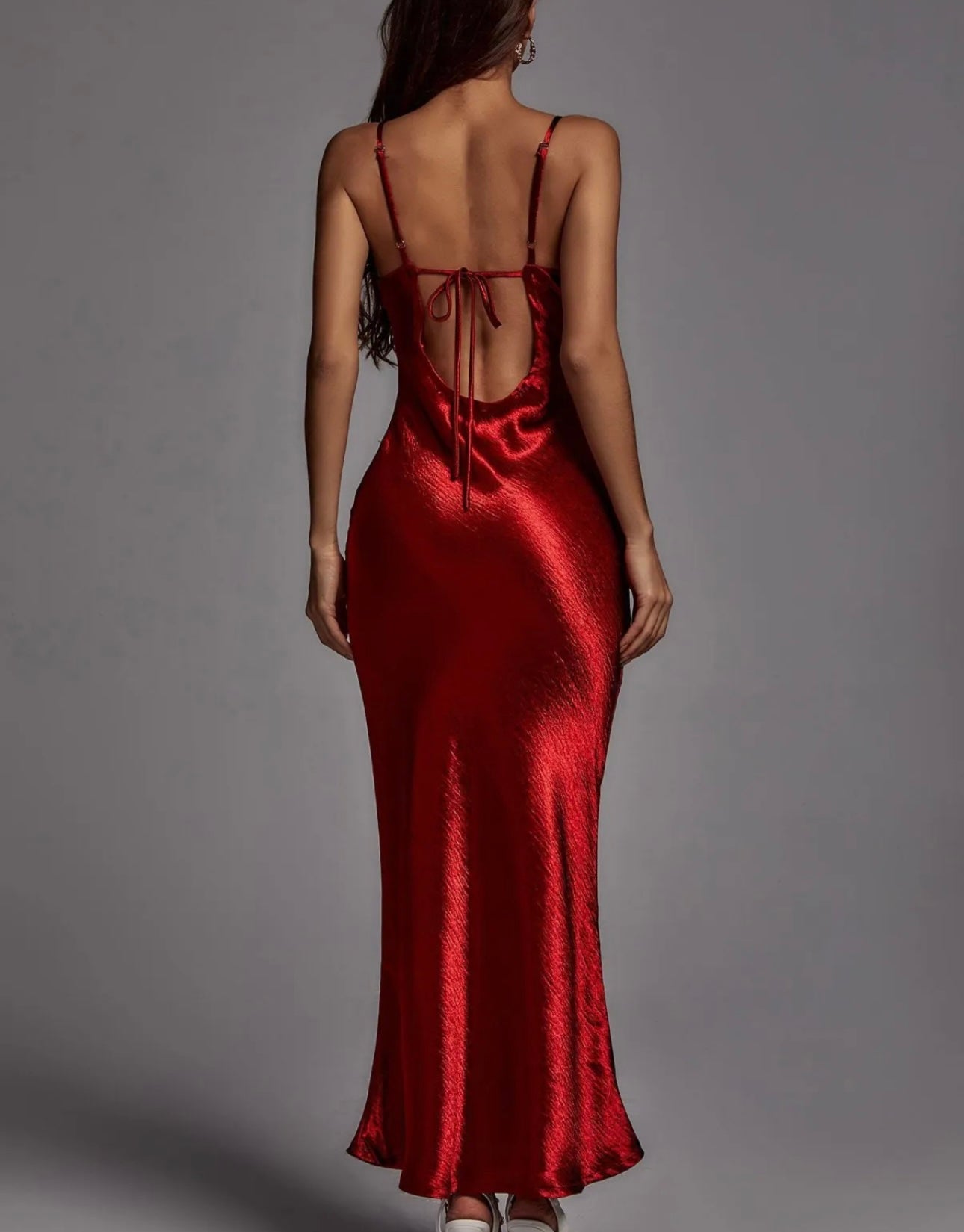 Elegance Maxi Red Dress