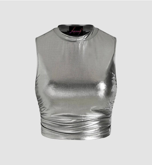 Silver Tank Top