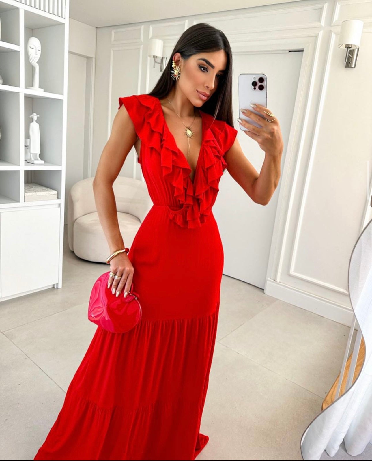 Maxi Red Dress