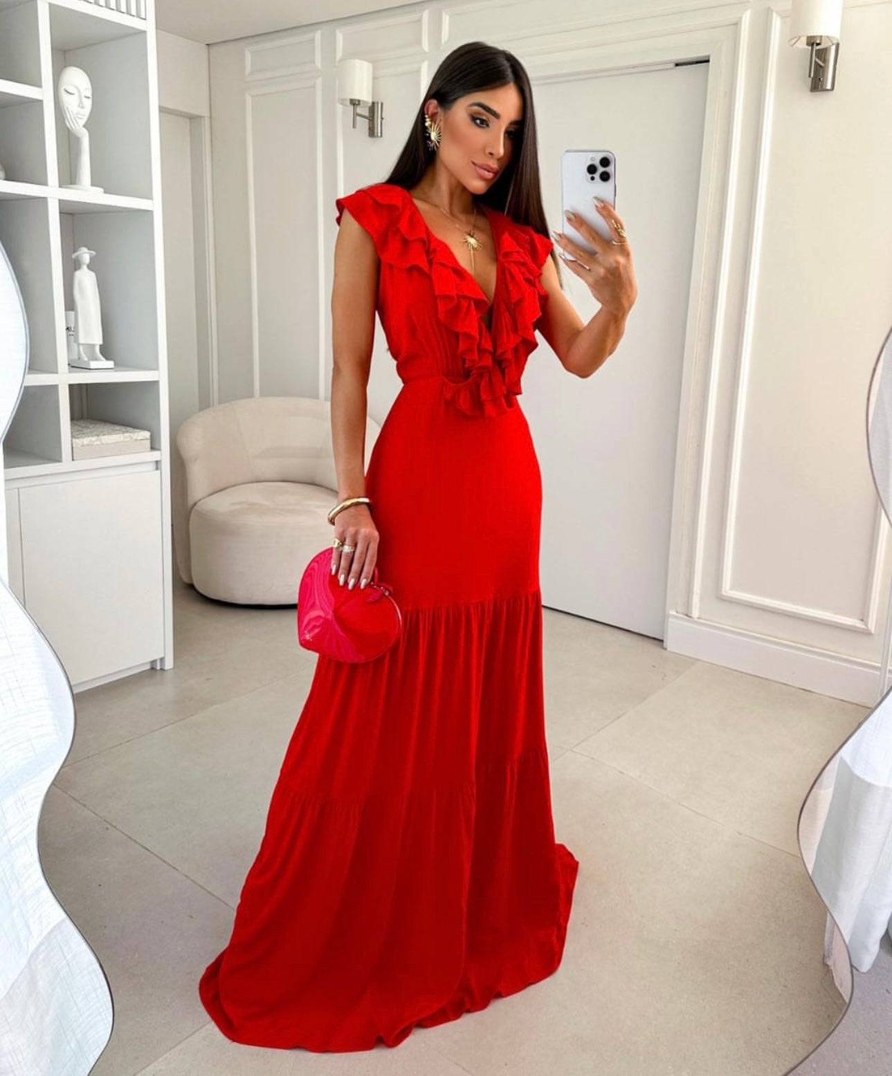 Maxi Red Dress