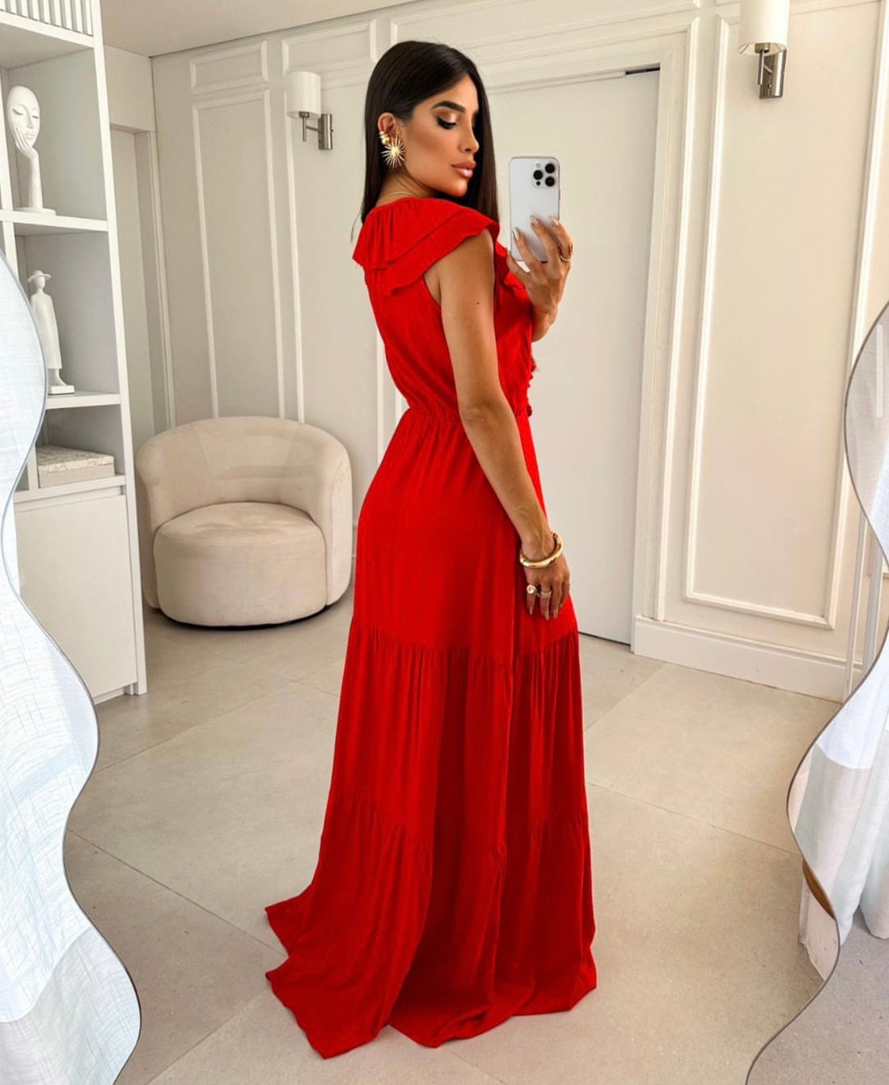 Maxi Red Dress