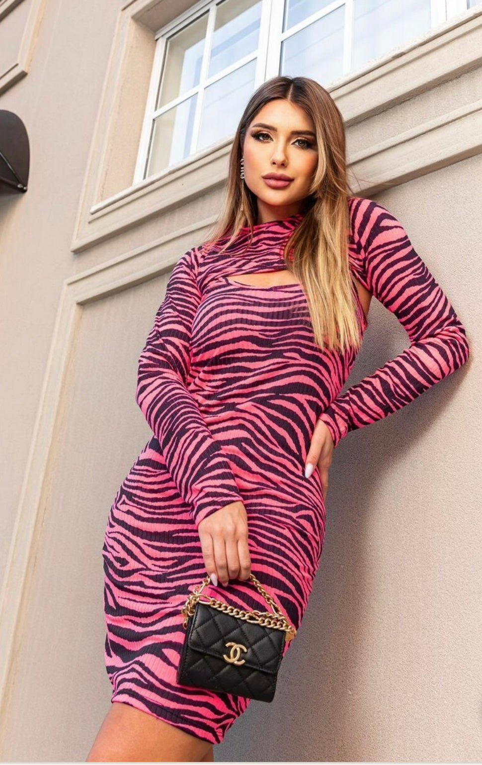 Animal Print Fucsia