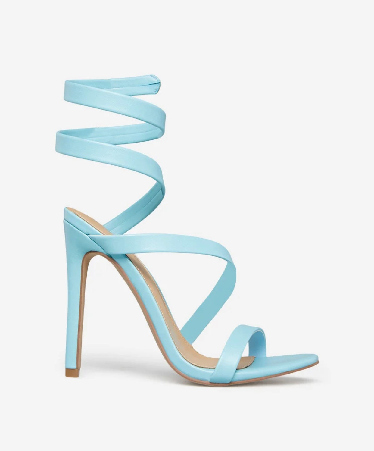 Ronja Strappy Heeled Sandal Bby Blue