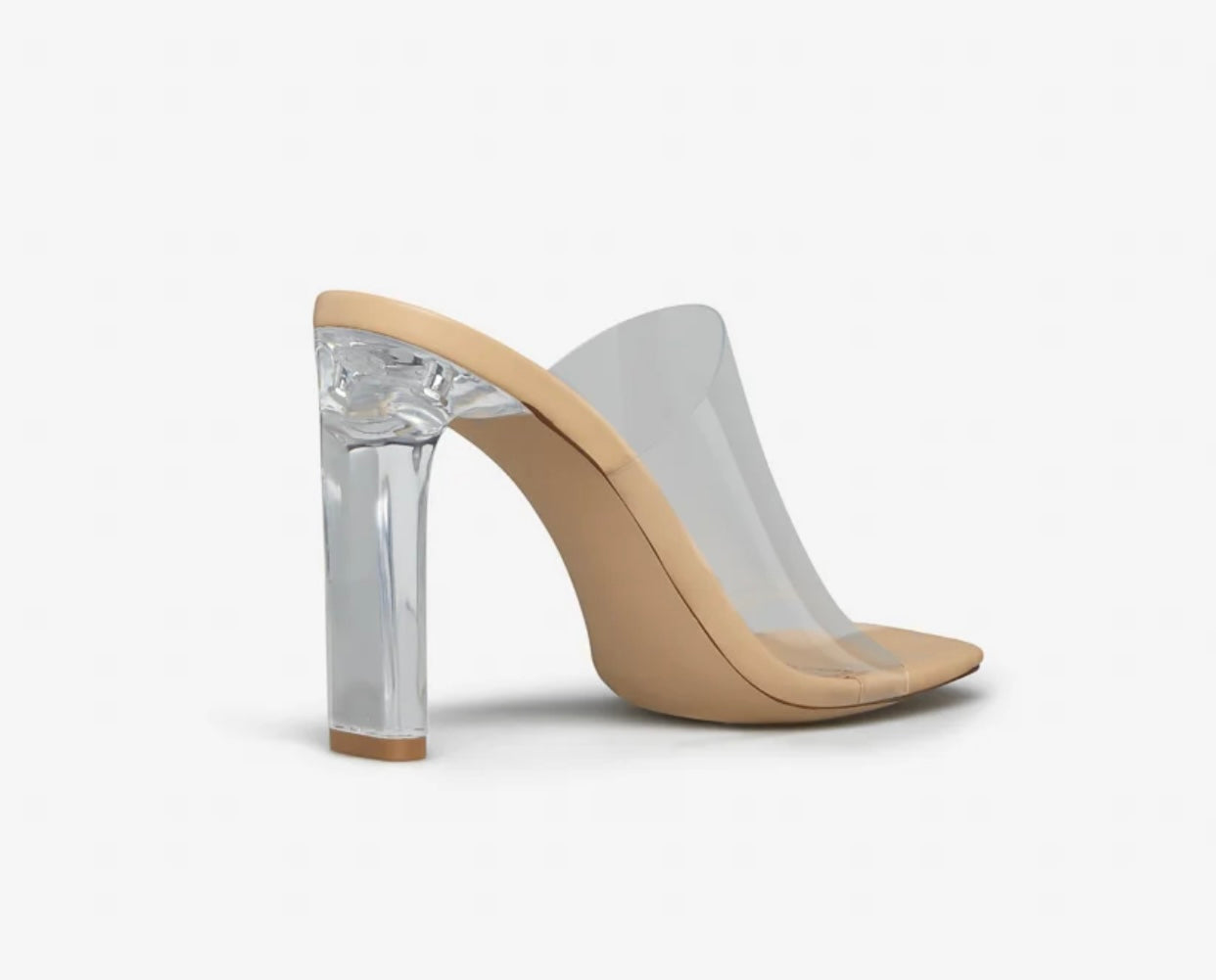 Mirta Lucite Sandal