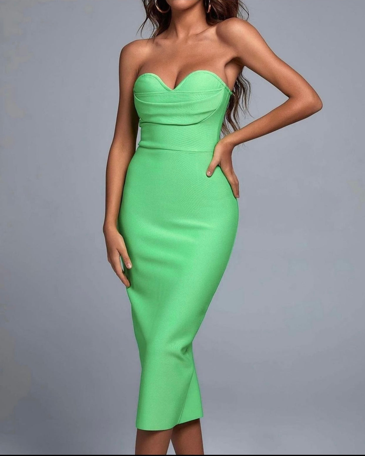 Mint Midi Dress