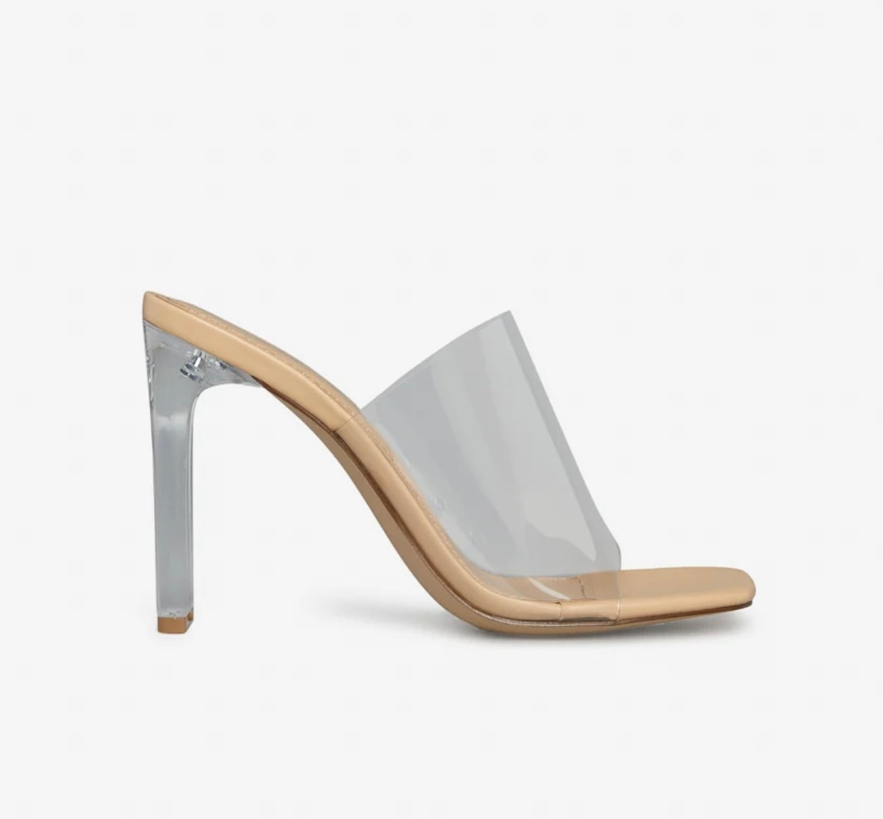 Mirta Lucite Sandal