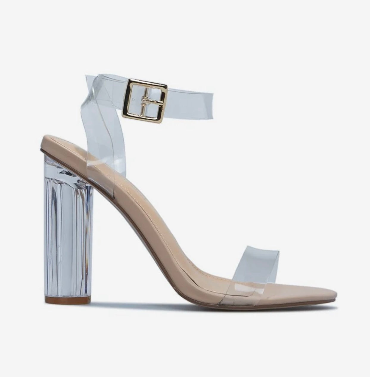 Hanna Block Heel Pvc Sandal