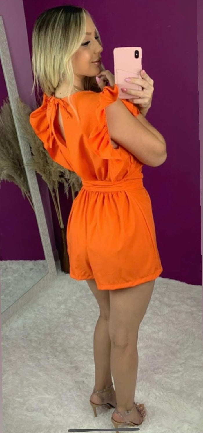 Romper Orange