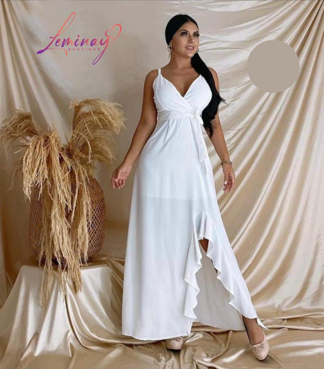 Traje Maxi Blanco